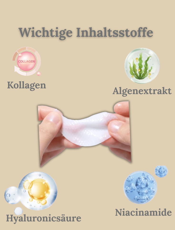 GlowAge-Kollagen Augenpads