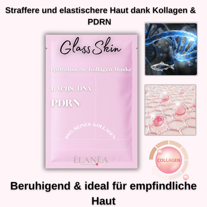 GlassSkin-PDRN Kollagen Maske